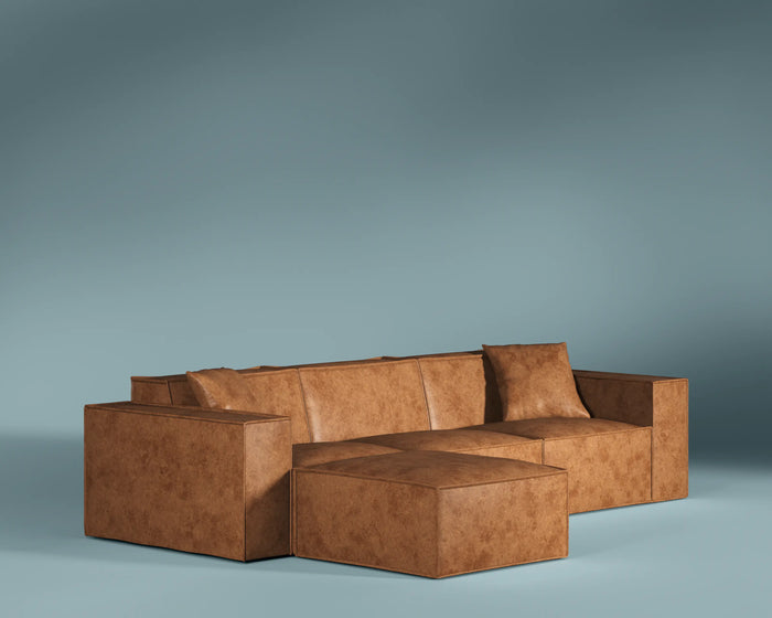 M1 Faux Leather Sofa Sectional
