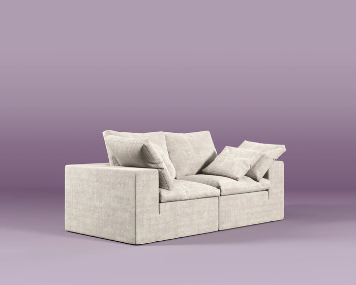 R4 Loveseat Sofa - Corner Arms