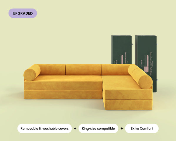 S8 Sleeper Sectional - Corner Open