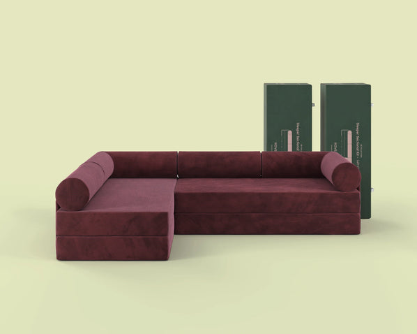 S8+ Sectional - Corner Open